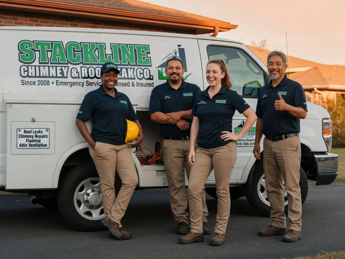 Chimney flashing repair company in Alanson, MI